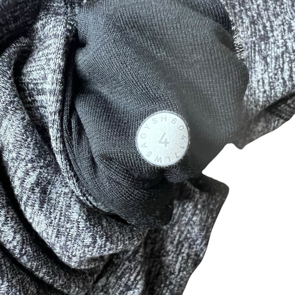 Lululemon •Wunder Under Hi-Rise Tight *Luon 28" Heathered Black Size 4 - Picture 8 of 10